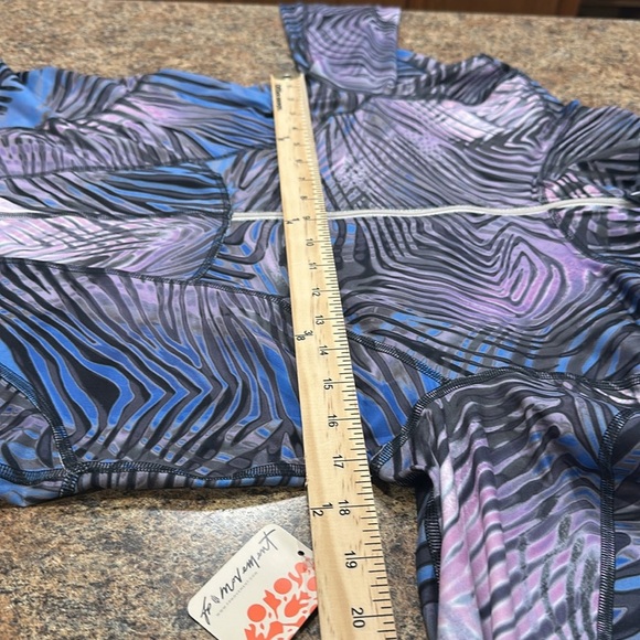 Free People Blue and Purple Long Sleeve Top - Picture 15 of 16